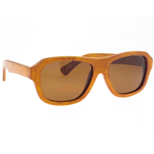 Деревянные очки TM0048-B-16-B  BAMBOO  Затемненный оранжевый бамбук